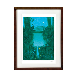 油絵 油彩 油彩画 絵 絵画【春景色の中で桜に立つ鹿】 絵画 HR 通販