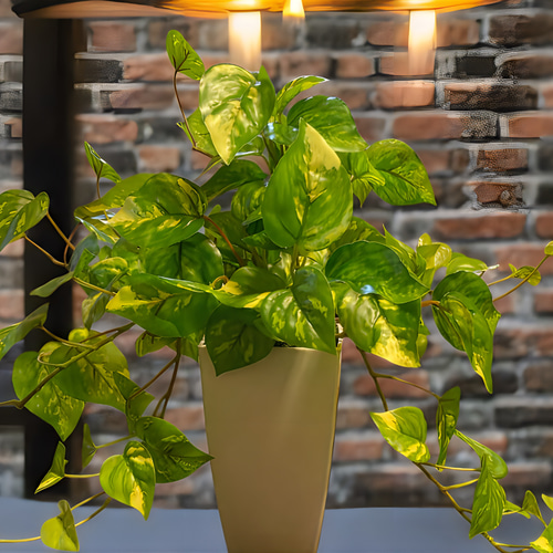 光触媒　人工観葉植物　ウォールグリーン　フェイクグリーン　ポトス高さ1.5m 光触媒 人工観葉植物 ウォールグリーン フェイクグリーン マーブル