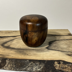 半額セール‼️お気に入り数50件突破記念☆ 黒柿茶箱 桐製共箱付き