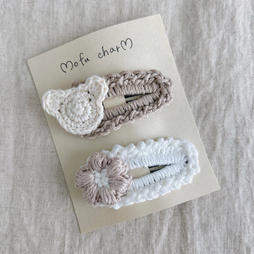 ヘアピン 【2個セット】 ぱっちんピン ヘアアクセサリー おはな お花