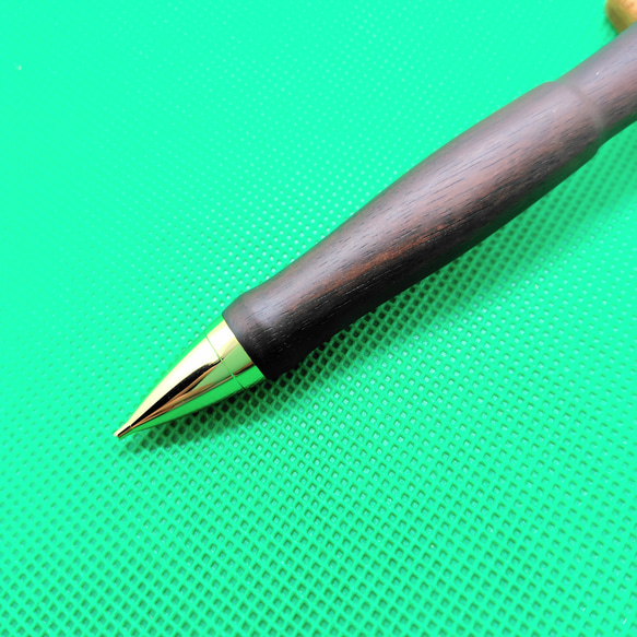 【※お取置品】黒檀の木軸シャーペン0.5ミリ 5枚目の画像