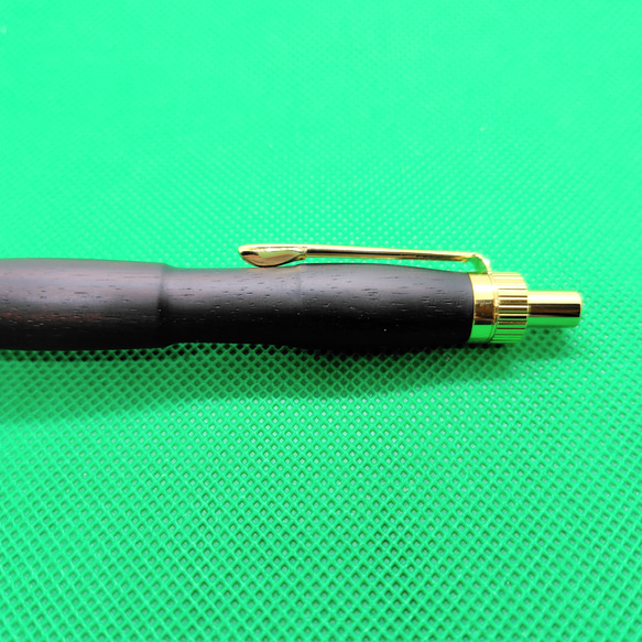 【※お取置品】黒檀の木軸シャーペン0.5ミリ 6枚目の画像