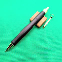 【※お取置品】黒檀の木軸シャーペン0.5ミリ 7枚目の画像