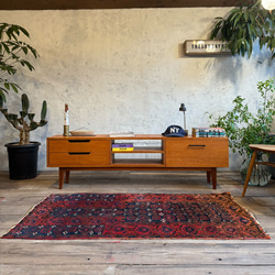 WATERLOO ヴィンテージ ローボード LOW BOARD ビンテージ/ローボード/テレビ台/テレビボード/本棚 テレビ