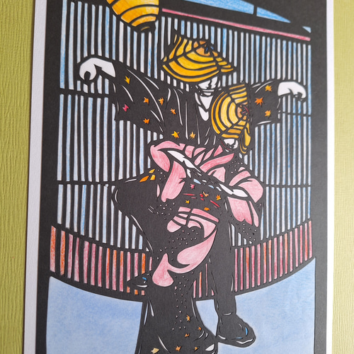 平戸聖山作 八角銘々皿5枚 山水 富士絵 縁起物 新生活 お祝い 縁起もの