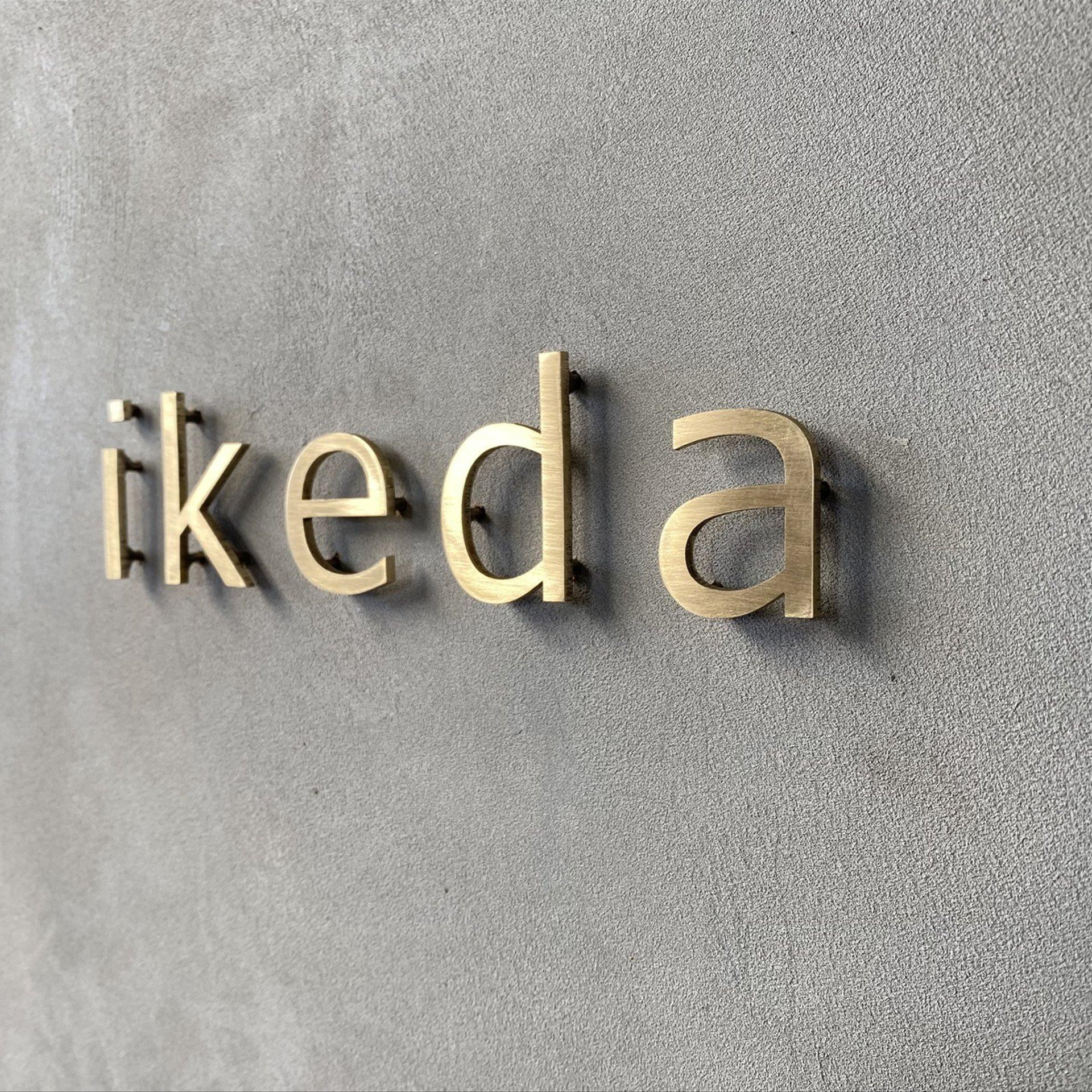 真鍮表札　切り文字表札　表札【送料無料】