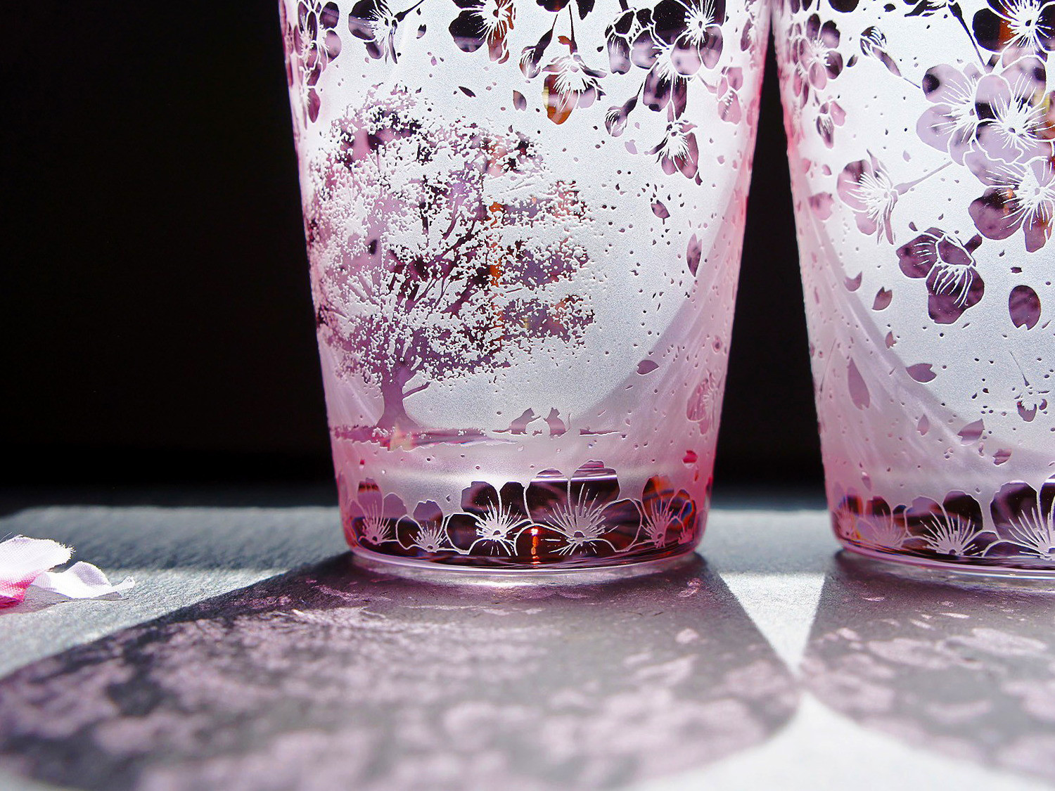 一本桜の猫物語シャボン