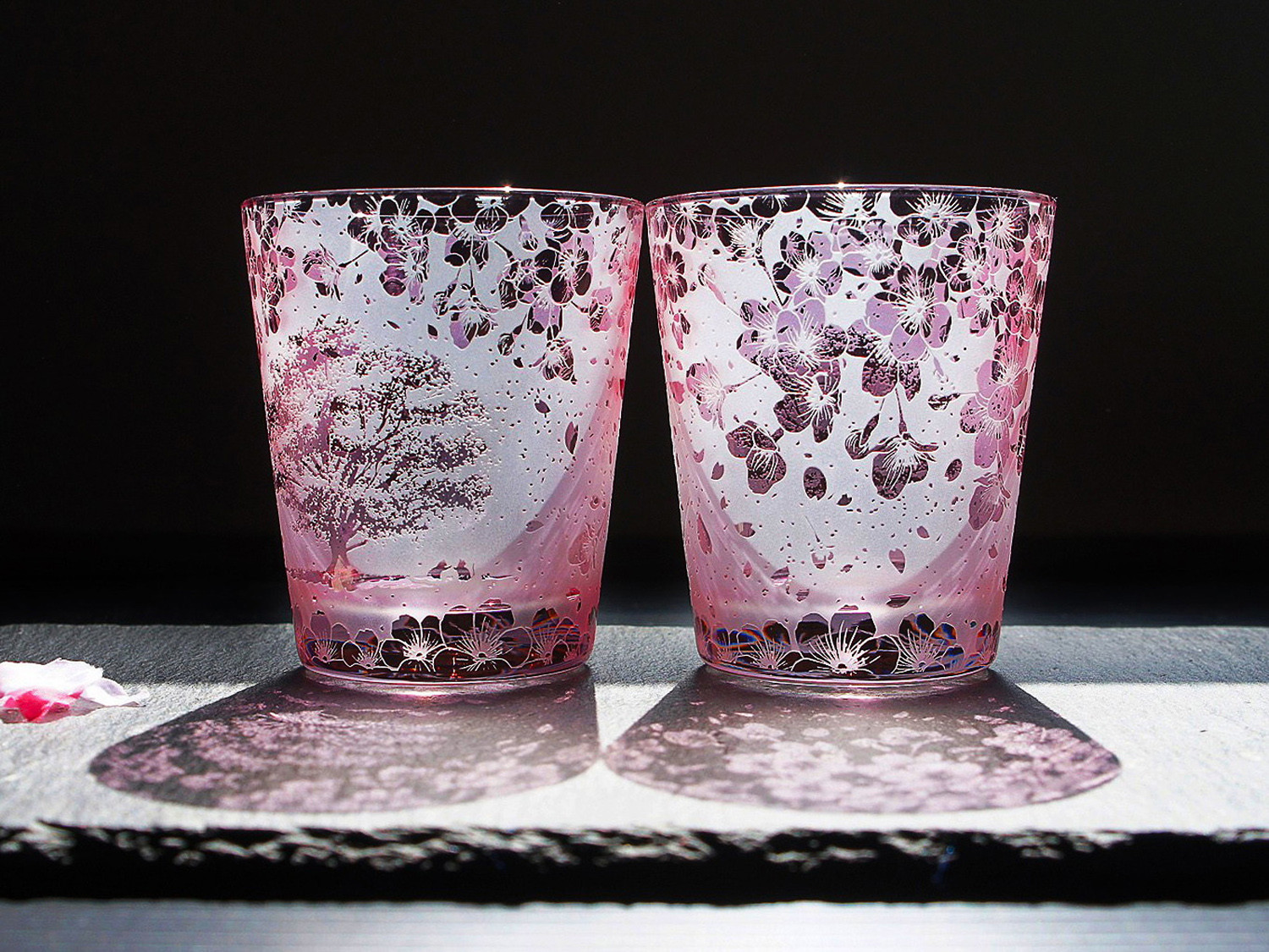 一本桜の猫物語シャボン