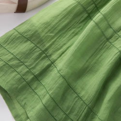 春夏.綿麻のワンピース/長袖スカート/ゆったり 6枚目の画像