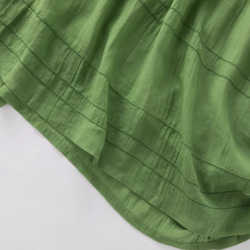 春夏.綿麻のワンピース/長袖スカート/ゆったり 8枚目の画像