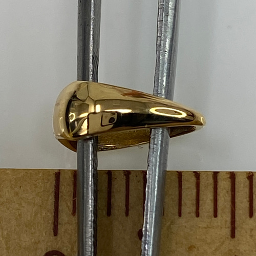 k18YG AU750 18金 バチカン LLサイズ 金具・チェーン よーだ