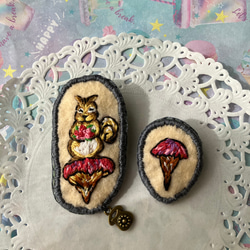 リス 刺繍 のおすすめ人気通販 検索結果｜Creema(クリーマ