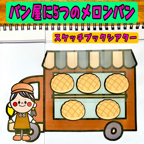 スケッチブックシアター 保育教材 キャベツ中から カレーライス