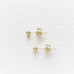 【特別価格★】。Aurora bubble 。 earring／pierce(ミックスグリーン)*4126* 7枚目の画像