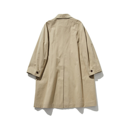 ★サンプルセール　1点のみ★4000円オフ★秋の着こなしの主役になるコート薄茶色　240928-4(101) 7枚目の画像