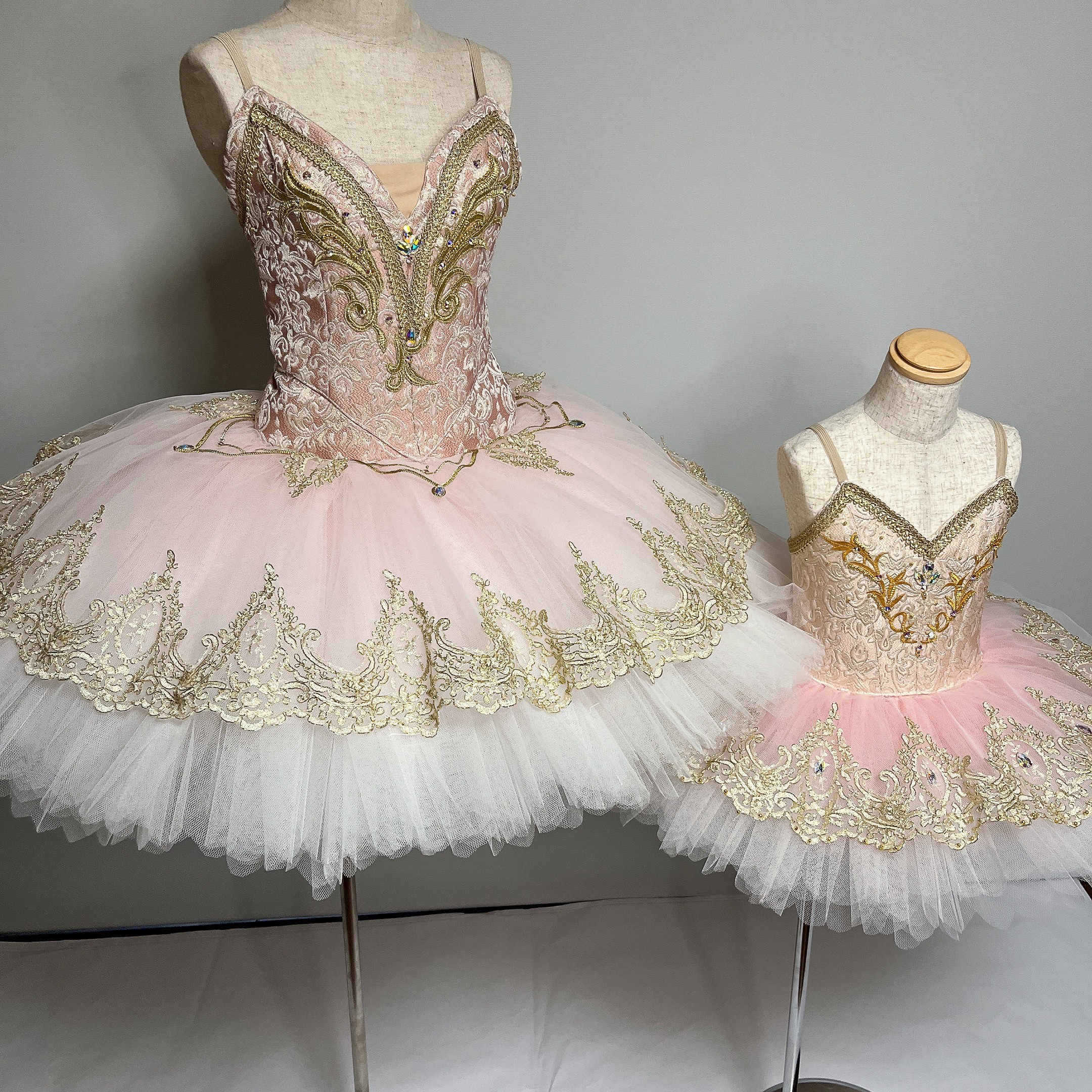 バレエチュチュ・バレエ衣装・オーロラ姫・親子コーデ