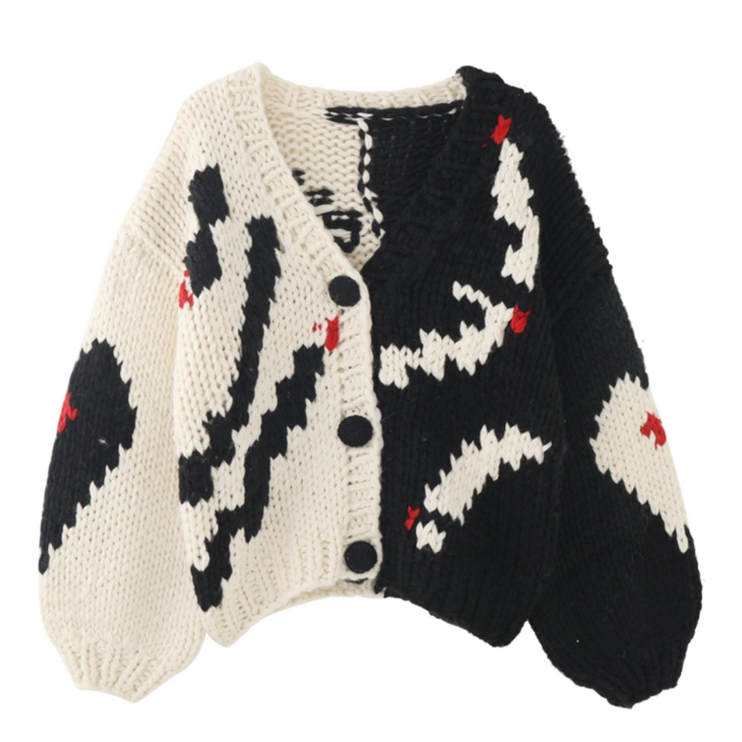 前開きニットセーター、春秋冬ニットアウター、秋冬カーディガン、ニットセーター、ジャケット、レディース、防寒対策