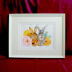 うさぎ 絵画 のおすすめ人気通販｜Creema(クリーマ) ハンドメイド
