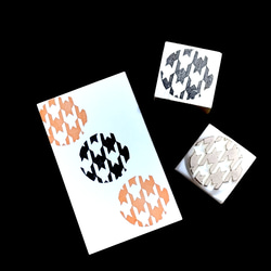 ●ma●消しゴムはんこ H1648.消しゴムはんこ(スタンプ)ジンベイザメ ほんのきもち | FEE