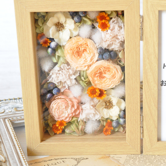 ✽お花にメッセージをそえて✽気持ち華やぐフォトフレーム✽apricot 10枚目の画像