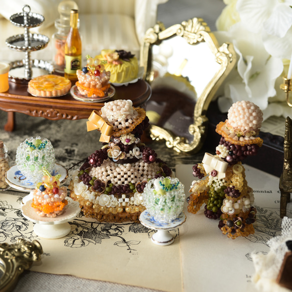 【Creema限定】【手作りキット】パーティーテディベアセット～Bella・Milo～ 16枚目の画像