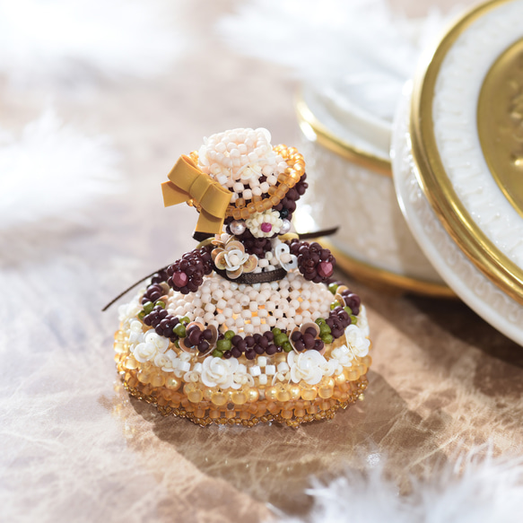 【Creema限定】【手作りキット】パーティーテディベアセット～Bella・Milo～ 11枚目の画像