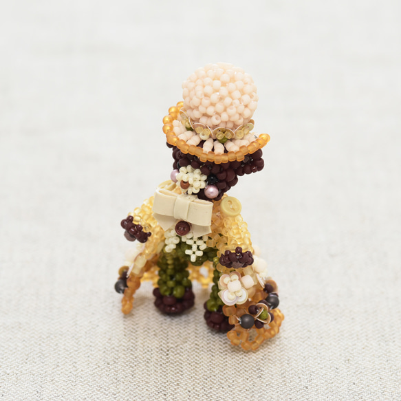 【Creema限定】【手作りキット】パーティーテディベアセット～Bella・Milo～ 5枚目の画像