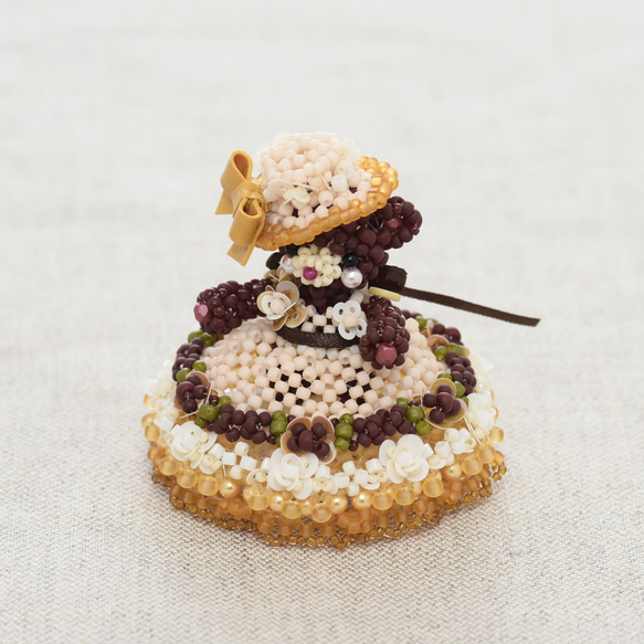 【Creema限定】【手作りキット】パーティーテディベアセット～Bella・Milo～ 9枚目の画像