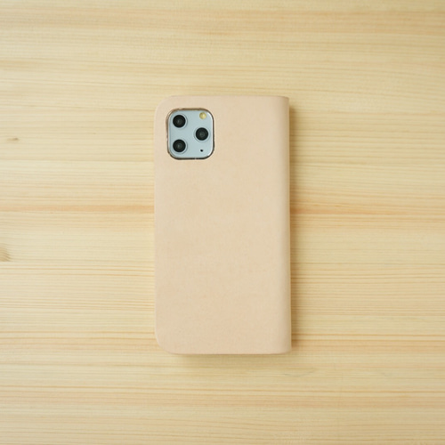 本革レザー ヌメ革 生成りナチュラル スマホケース iPhone Android 本革レザー ヌメ革 生成りナチュラル スマホケース iPhone Android