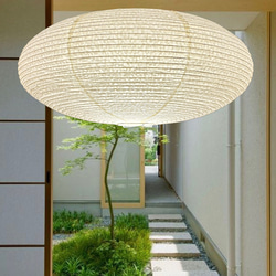 径45㎝丸提灯2灯灯具付き照明ペンダント白 8b9ad8ae22f58fdb113978295571c6