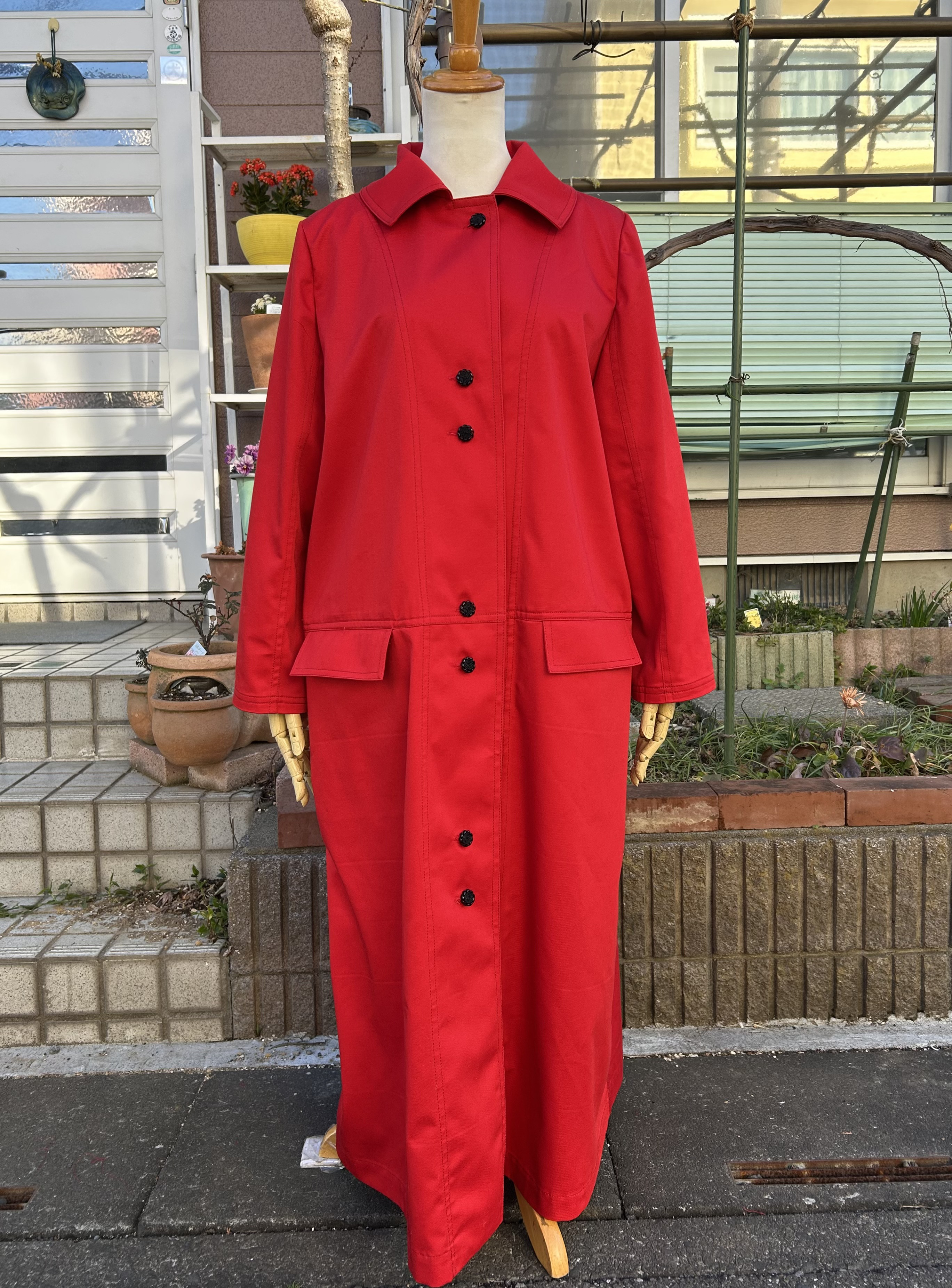 ‼️Redコットンツイル❤︎スプリングコート