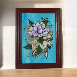 蓮 絵画 のおすすめ人気通販｜Creema(クリーマ) 国内最大の