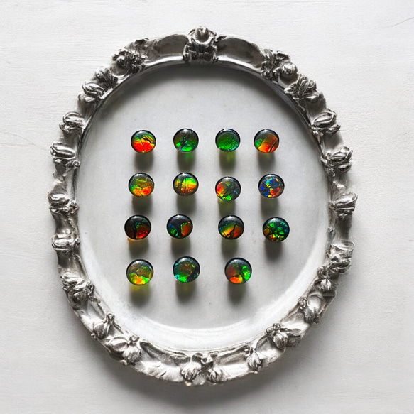 楽天市場】アンモライト(Ammolite) 1点限定 トリプレットルース 約