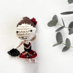 バレエショール【グレー グリーン】 三角ショール ストール ミル