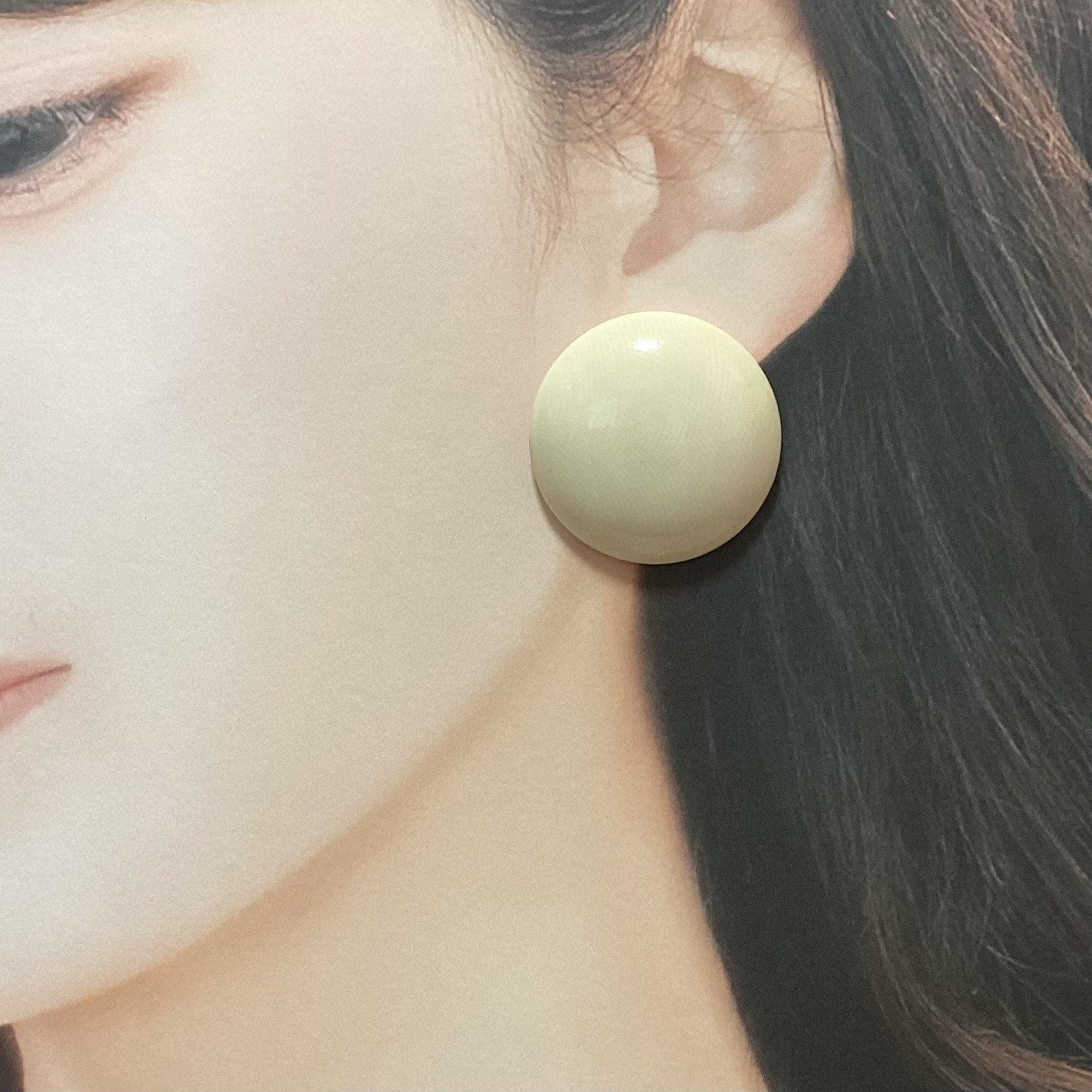 ☆本象牙イヤリング　　CR-5