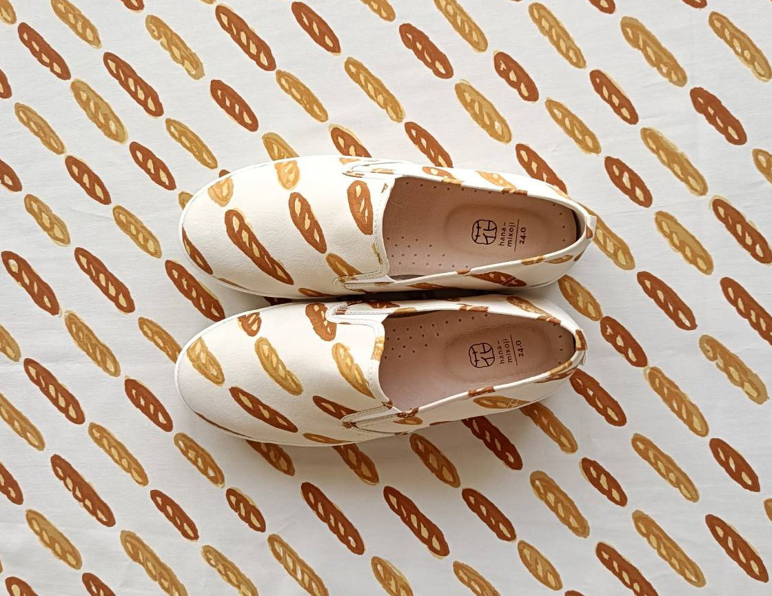 gochisou×hanamikoji スリッポン【バゲット】 靴 シューズ