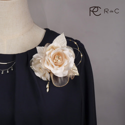 @ ゴールド 金 K18 花 ブローチ 立体 GOLD バッジ コサージュ ゴールド 金 K18 花 ブローチ 立体 GOLD バッジ コサージュ