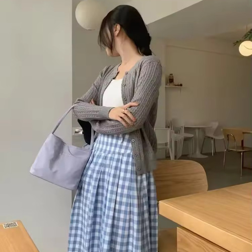 70s シャンタンスカート マキシ丈　ヴィンテージ　チェック柄 WC スカート タータンチェックロングスカート : ZOZOTOWN Yahoo