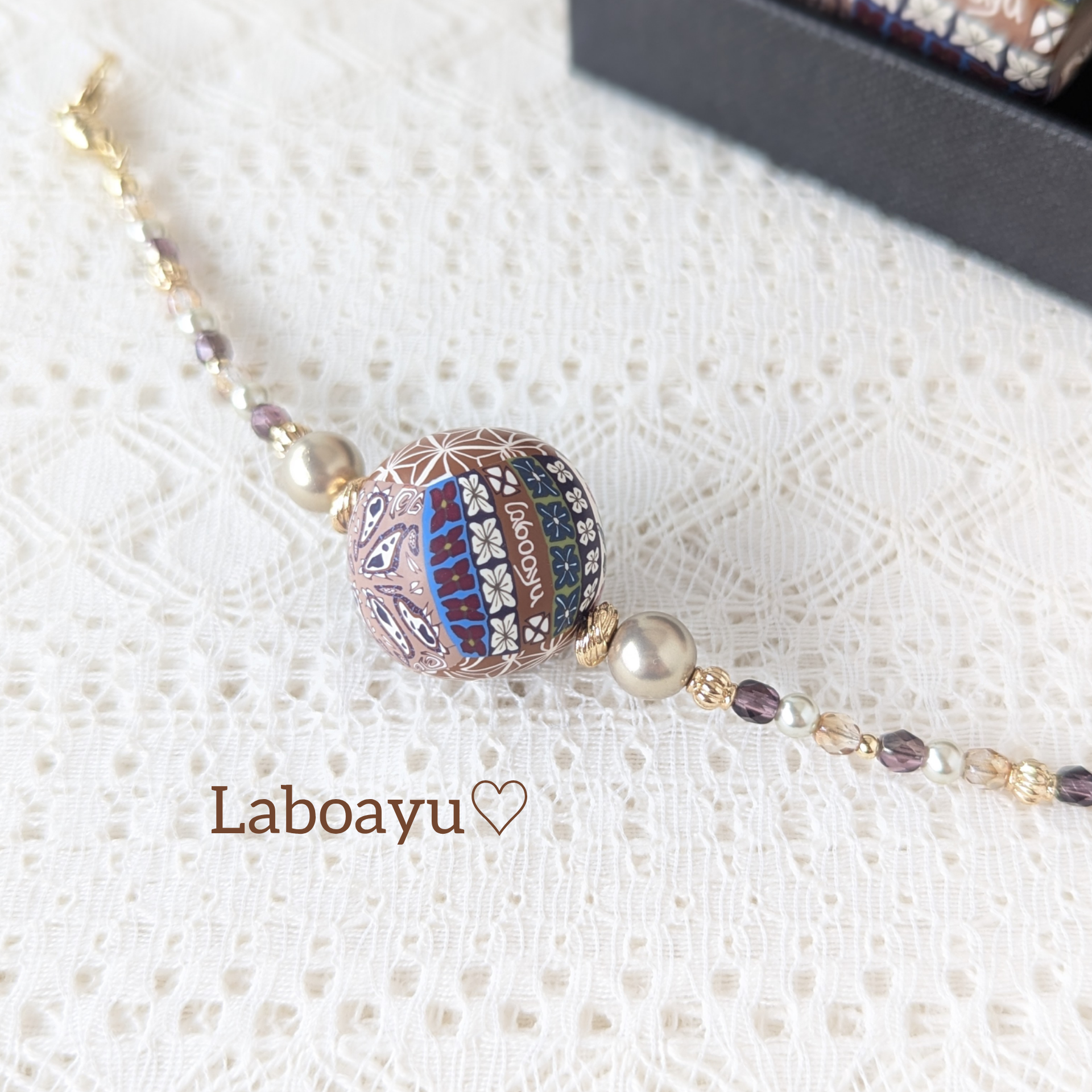 羽織紐〈切嵌・ザイデンシュトラーセン〉