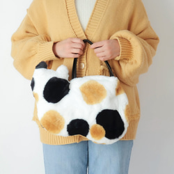 A猫　三毛猫毛糸ショルダーバッグ【ハンドメイド 三毛猫 バッグ・カバン の人気通販｜Creema(クリーマ) 国内最大の