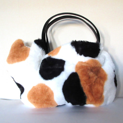 花貓包（環保毛皮） 第4張的照片