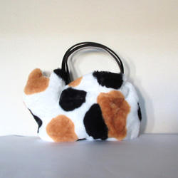 花貓包（環保毛皮） 第3張的照片