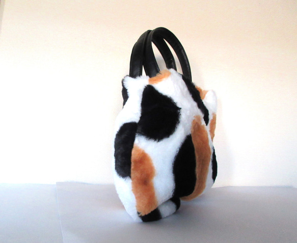 花貓包（環保毛皮） 第8張的照片