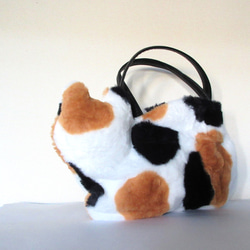 花貓包（環保毛皮） 第5張的照片