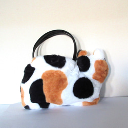 花貓包（環保毛皮） 第7張的照片