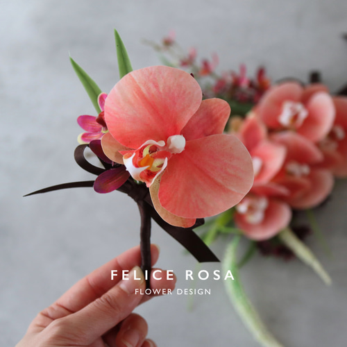 韓国ウェディングにぴったり 可愛らしさと上品さを兼ね備えた胡蝶蘭