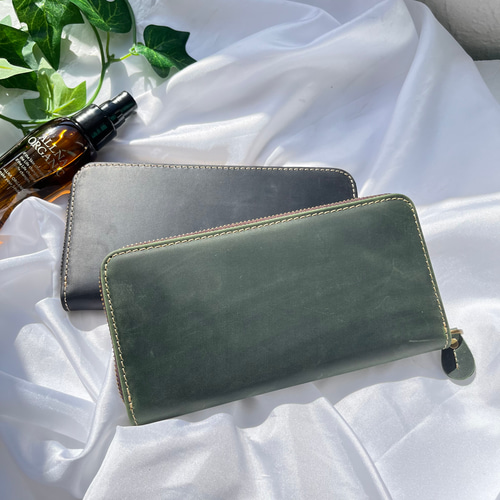 クレイジーホースレザー 長財布 メンズ 本革 大容量 カードケース 小銭