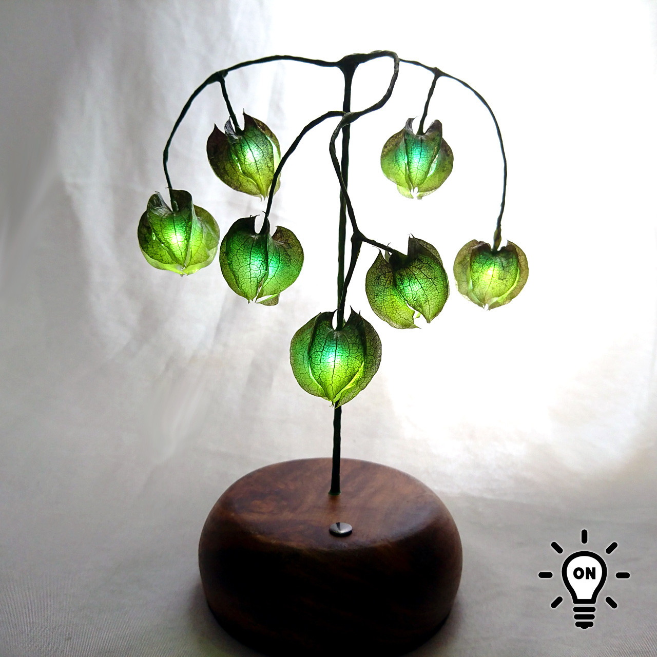 ニカンドラ・ペリドットのランプ