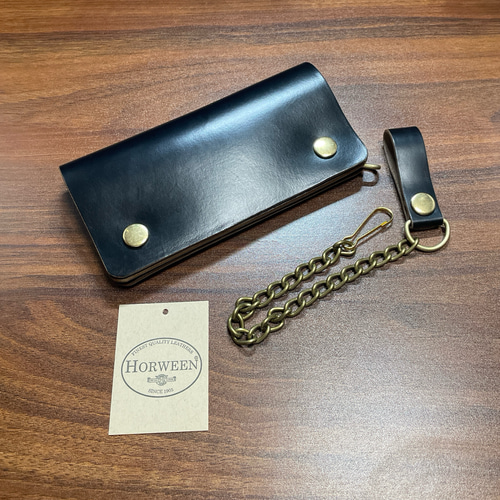 受注制作クロムエクセルロングトラッカーウォレット 長財布 S-crft