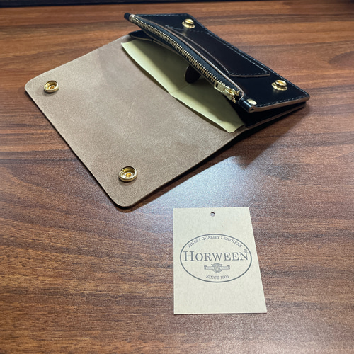 トラッカーウォレット HORWEEN社 クロムエクセル　ロングウォレット クロムエクセルロングトラッカーウォレット Horweenクロムエクセル